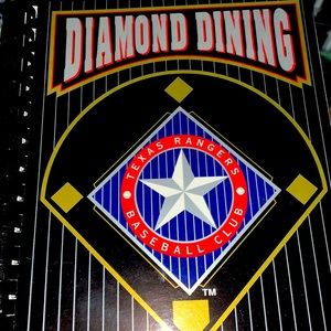 1996 Diamond dining, Texas Ranger, baseball club, favorite family recipes